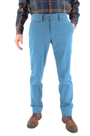 pantalon passepoilé Benny-3 GARDEUR bleu 417861g