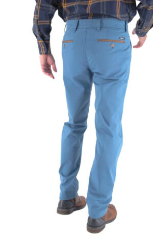 pantalon passepoilé Benny-3 GARDEUR bleu 417861g