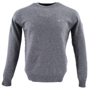 pull laine BEST GUEST ras du cou gris 701bg