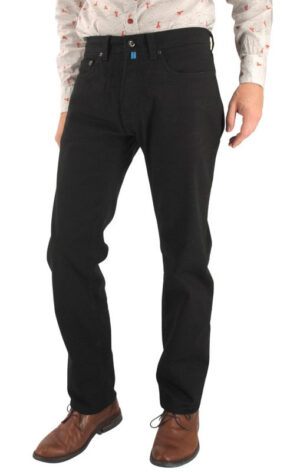 jean noir stretch PIERRE CARDIN Lyon Tapered Futureflex 8047