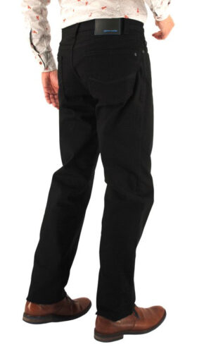 jean noir stretch PIERRE CARDIN Lyon Tapered Futureflex 8047