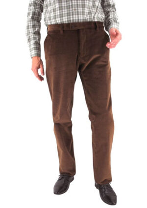 Pantalon velours cosserat GIANNI MARCO marron H092