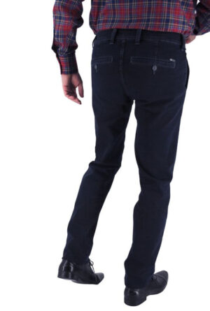 pantalon jean extensible PIONEER bleu/noir Robert 6720