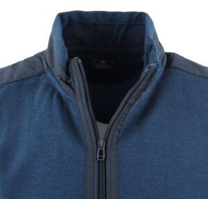 gilet sweat zip REDMOND bleu