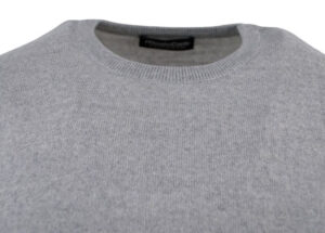 pull gris col rond MONTE CARLO 4020mc laine fine