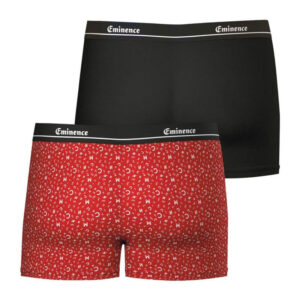 2 Boxers coton modal rouge EMINENCE LV60