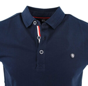 polo homme uni marine MONTE CARLO