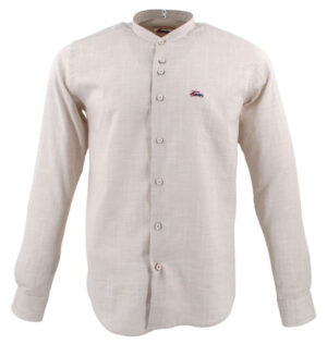 chemise coton col mao THE SURFCAR Foz