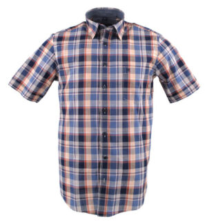 chemise Casa Moda casual Fit flammée à carreaux