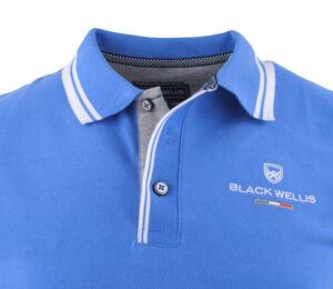 polo RACER azur BLACK WELLIS