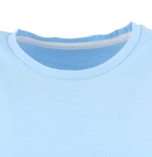 Tee-shirt bleu ciel col rond REDMOND 665rd