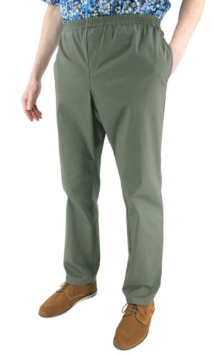 Pantalon coton forme jogging kaki Relax GIANNI MARCO