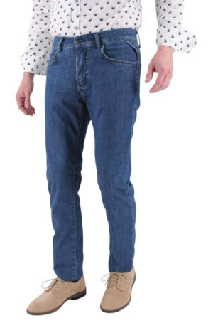 pantalon jean PIONEER Eric Mégaflex coolmax bleu brut