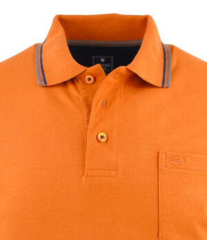 Polo homme REDMOND terracotta