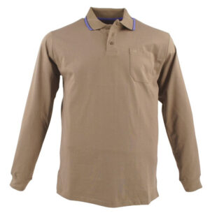 Polo homme REDMOND marron taupe