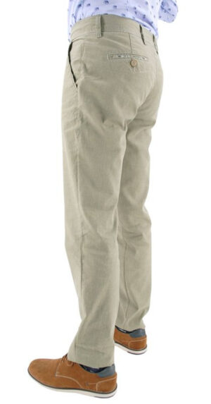 Pantalon homme en lin et coton PIONEER Robert Smart Line