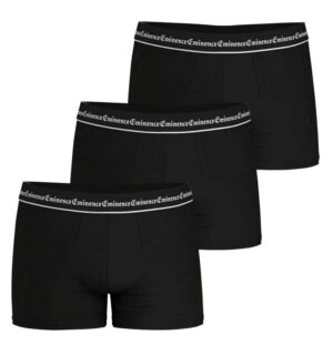 3 Boxers homme de couleur noir EMINENCE LE33