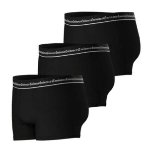 3 Boxers homme de couleur noir EMINENCE LE33