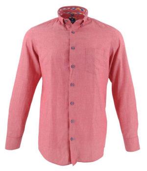 chemise homme rouge REDMOND Modern Fit