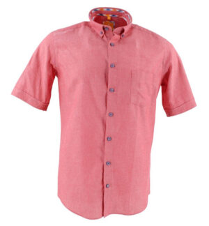 chemise homme rouge REDMOND Modern Fit