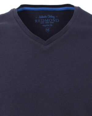 Tee-shirt marine col V REDMOND 660rd