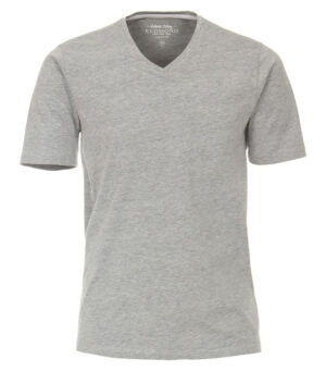 Tee-shirt gris argenté col V REDMOND 660rd