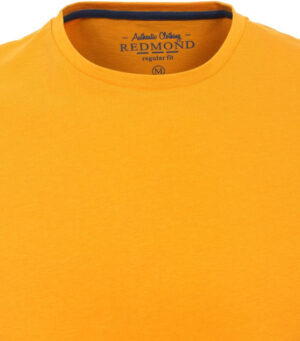 Tee-shirt jaune col rond REDMOND 665rd