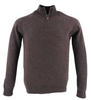 pull camionneur BEST GUEST chocolat 80% laine 703bg