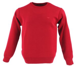 pull homme BEST GUEST col rond rouge 201bg