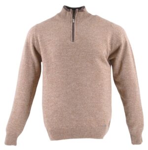 pull laine col camionneur beige chiné BEST GUEST Douai