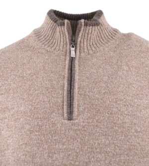 pull laine col camionneur beige chiné BEST GUEST Douai