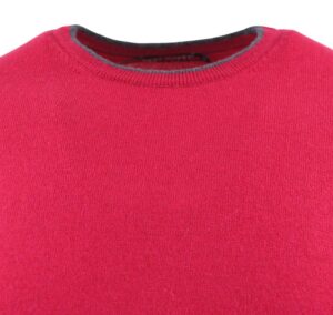 pull homme col rond rouge BEST GUEST Davis