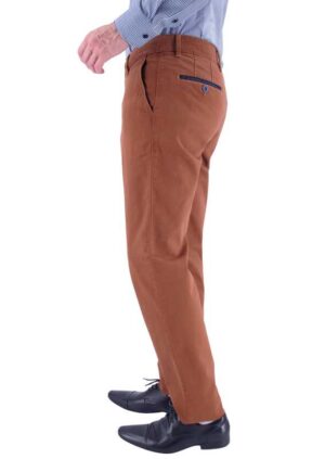 Pantalon homme GARDEUR coton caramel Benny-3