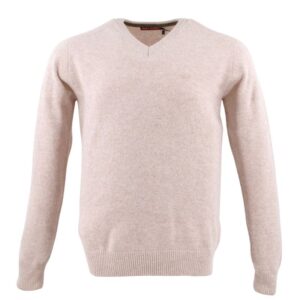 Pull homme BEST GUEST 80% laine beige 702bg