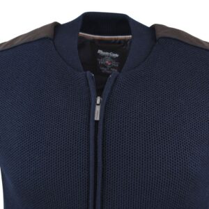 Gilet MONTE CARLO marine avec doublure intérieure