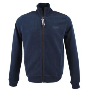 Gilet sweat MONTE CARLO marine col montant