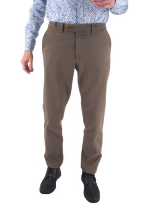 Pantalon homme coton SAN SIRO Jerez taupe foncé 951912sa