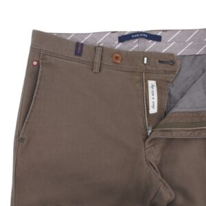 Pantalon homme coton SAN SIRO Jerez taupe foncé 951912sa