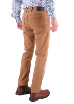 pantalon homme GARDEUR caramel Bradley 5 poches