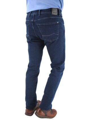 Pantalon jean homme PIONEER Eric Mégaflex slim Bleu