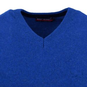 Pull homme BEST GUEST 80% laine bleu 702bg