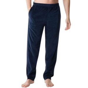 Pyjama homme velours EMINENCE col V bleu 7U58