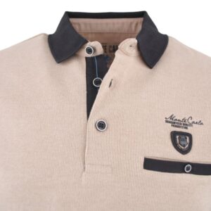 Sweat MONTE CARLO col polo beige oppositions noires