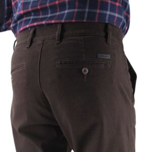 Pantalon chino homme PIERRE CARDIN Castres marron