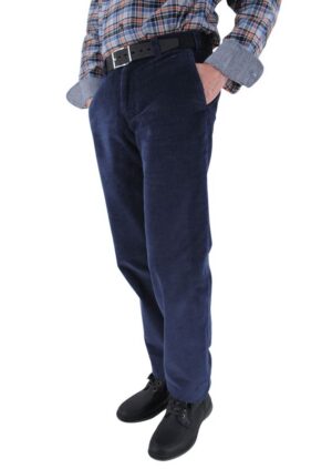 Pantalon velours bleu MENS Madrid 4180med