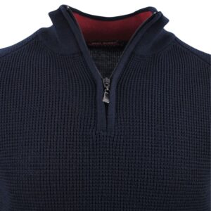 pull BEST GUEST maille marine DIEPPE 50% laine