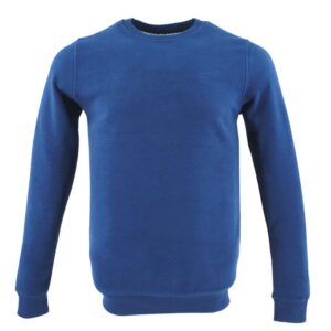 sweat homme bleu CAPTEN col rond