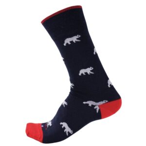 Chaussettes LABONAL en laine avec motif ours