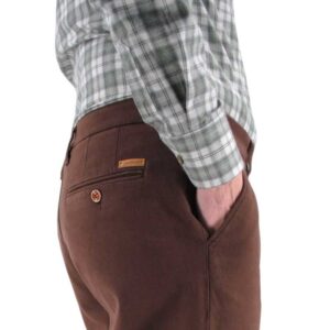 Pantalon homme GARDEUR coton marron Bono 60591