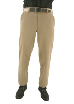 pantalon homme coton Mens Madrid beige X-tend 4762Med